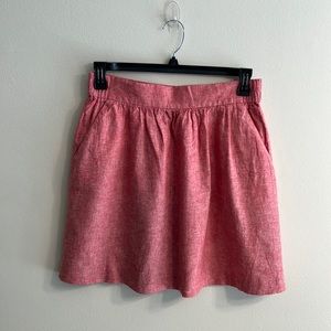 Ann Taylor Loft pink skirt size M NWT